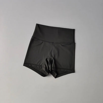 高腰無縫提臀瑜珈短褲