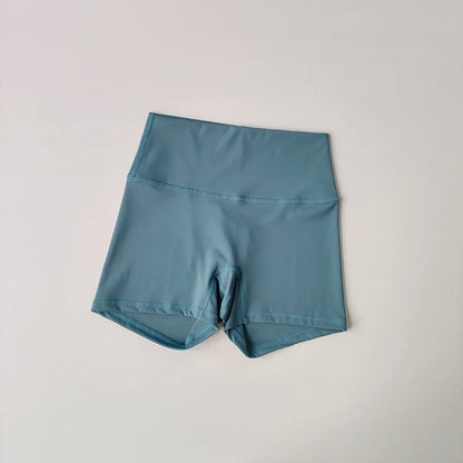 高腰無縫提臀瑜珈短褲